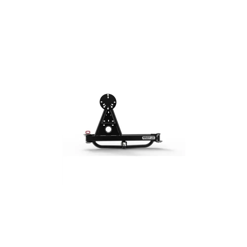 Hitchgate Spare Tire Carrier - Black, Universal, Swings To Passenger Side - WILUHG3060